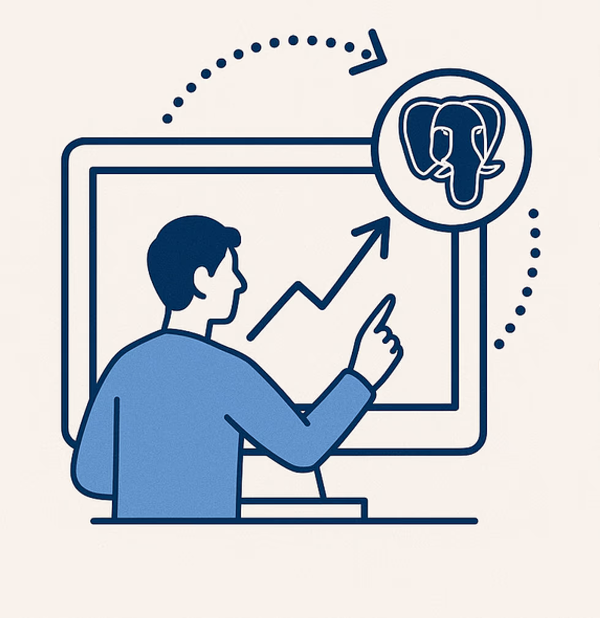 Postgres Change Data Capture visualization